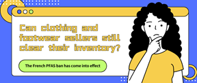 Can apparel and footwear sellers still clear their inventory?